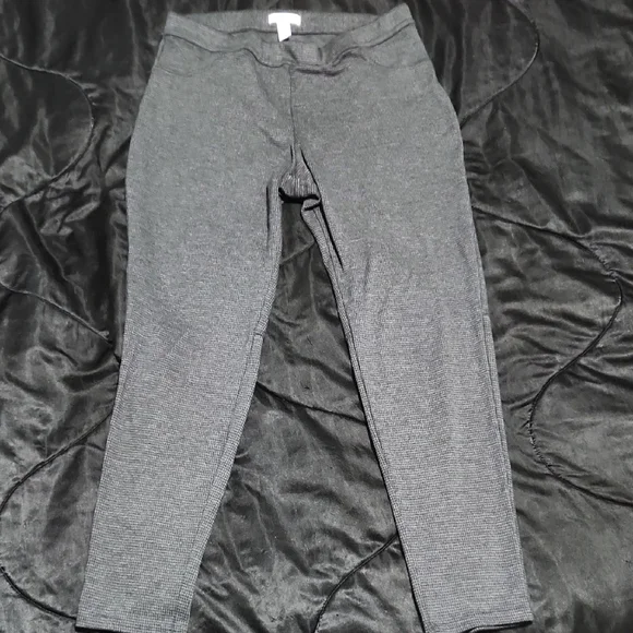 LC Lauren Conrad Gray Leggings - Picture 1 of 5
